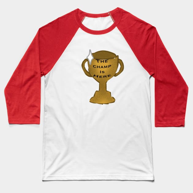 Champ Baseball T-Shirt by Cynrad
